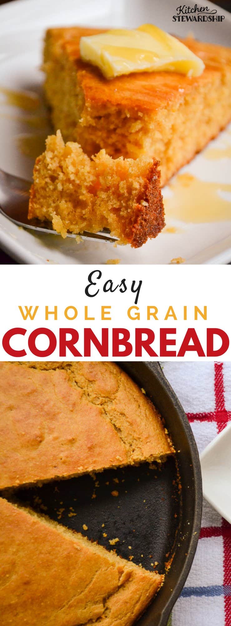 Whole Grain Cornbread