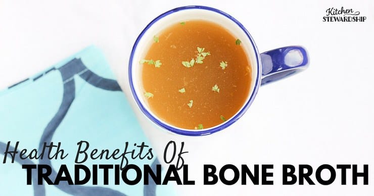 Make traditional bone broth a staple in your kitchen and reap the benefits of this traditional drink.