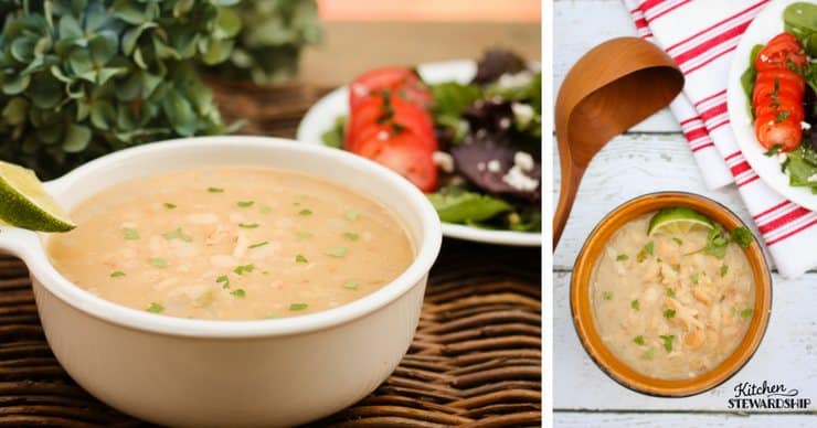 White Chicken Chili With Lime