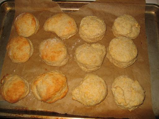 cooked biscuits