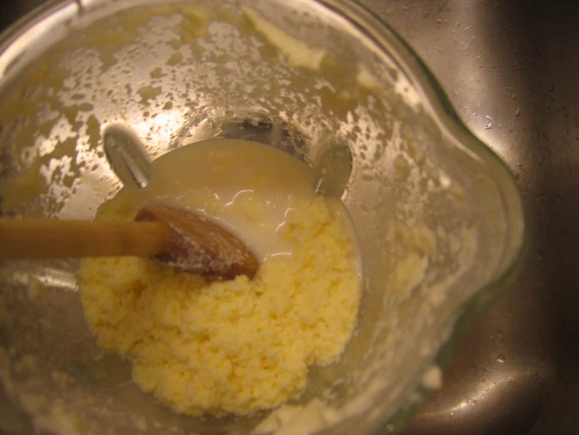 See how the sides are even cleaner? The butter is slightly more solid. Ready to go!