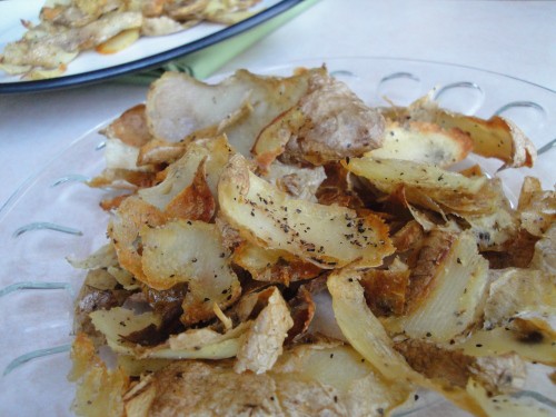 potato skin crispies