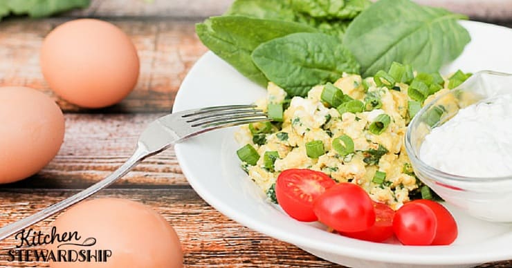 The Best Scrambled Eggs Ever