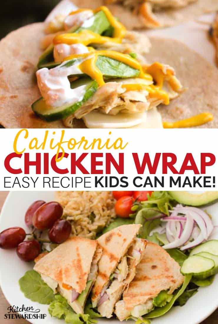 California Chicken Wraps