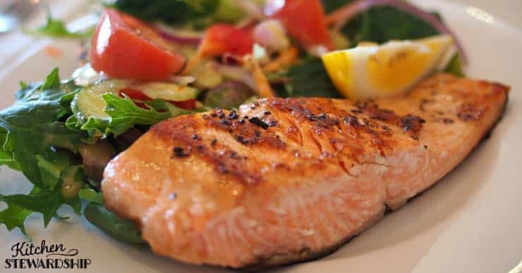 Most American's are deficient in Omega-3's. Here's why we need them and some great place to get them- salmon and flax!
