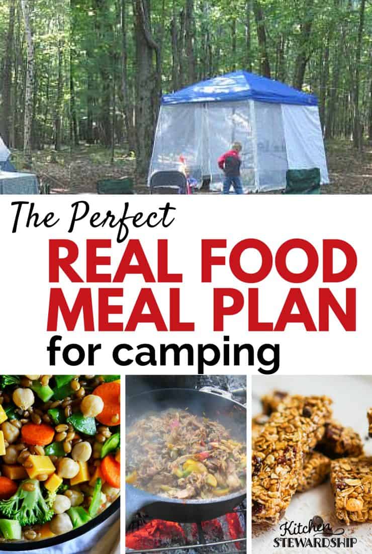perfect healthy camping meal plan