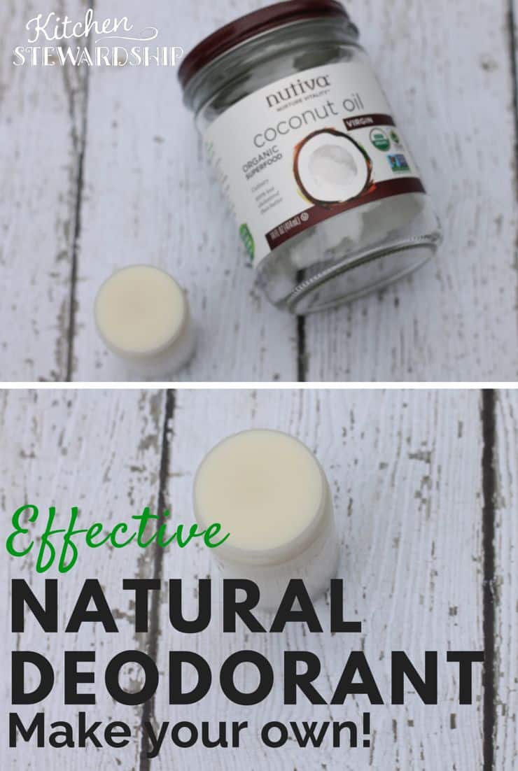 Effective Natural Homemade Deodorant