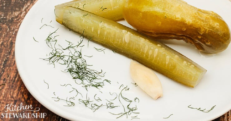 How to make crunchy, crispy lacto-fermented pickles for probiotic health (or canned). Learn from my failures and ferment crisp pickles with this recipe for success!