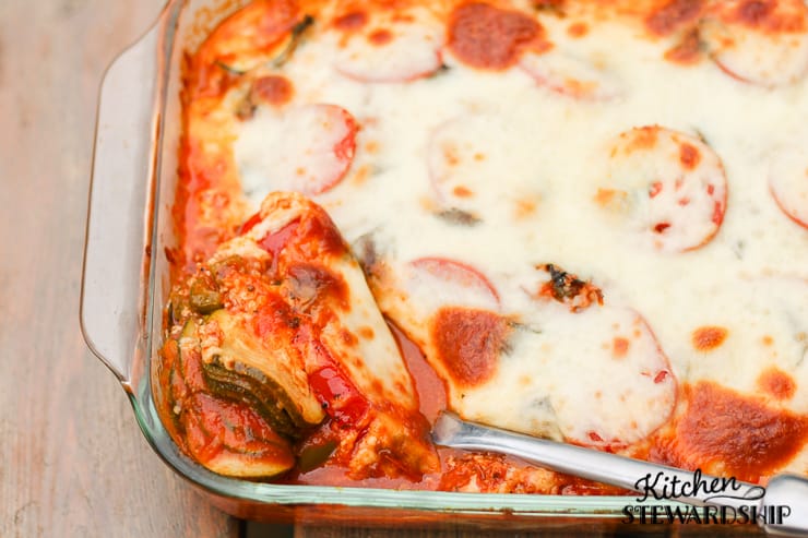 Sausage Zucchini Bake. Perfect summer recipe for fresh zucchini, homemade sausage, and the best flavor you'll pack into a grain-free meal! Make anytime, really, but summer is amazing.