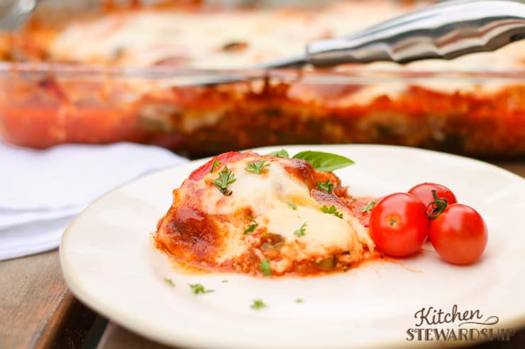 Sausage Zucchini Bake. Perfect summer recipe for fresh zucchini, homemade sausage, and the best flavor you'll pack into a grain-free meal! Make anytime, really, but summer is amazing.