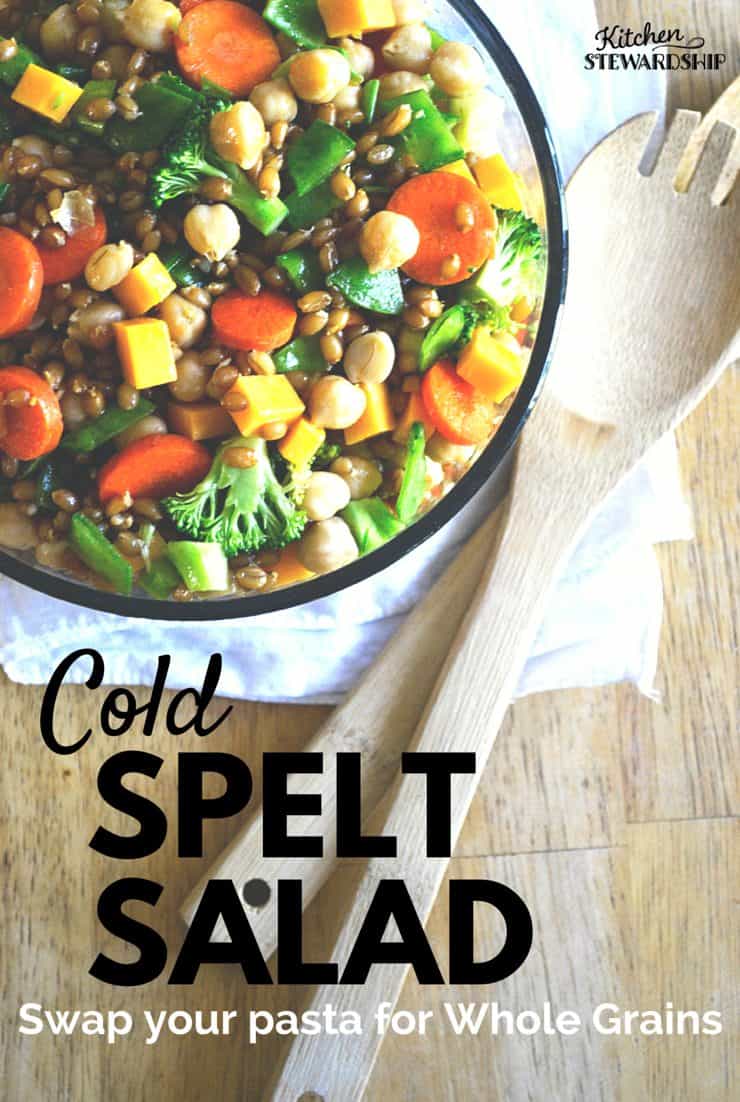 Cold Spelt Salad