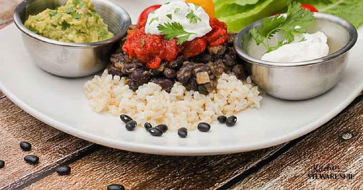 Veggie Bean Burritos Recipe - nourishing, simple meal - makes a ton for leftovers or frozen meals!