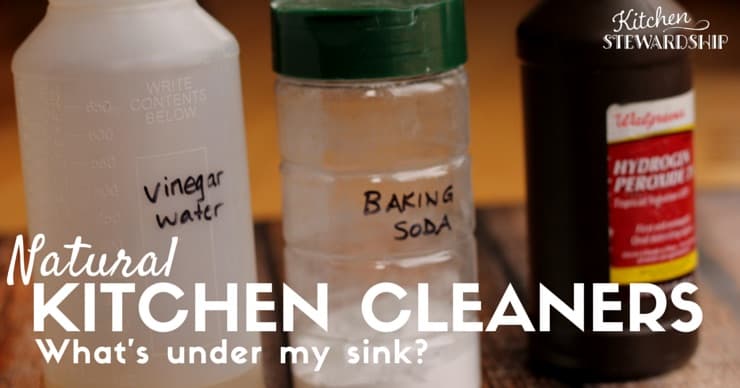 Natural kid safe Kitchen Cleaners