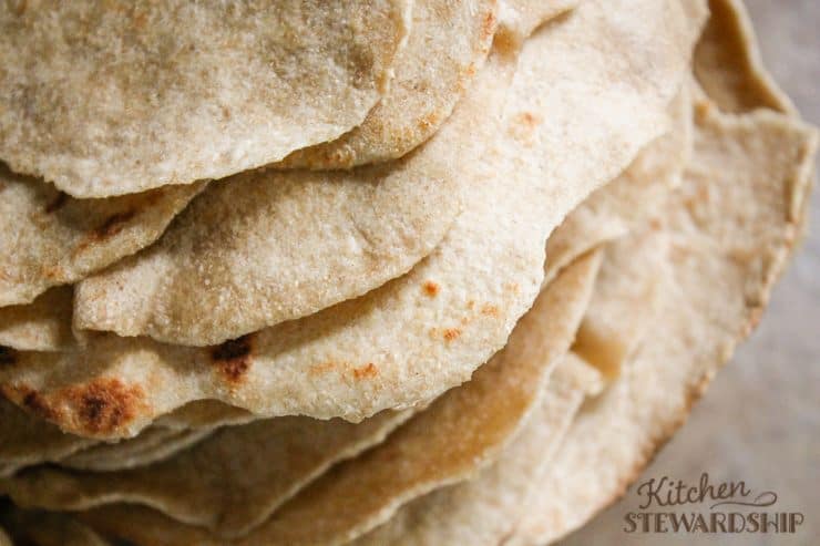whole grain tortillas