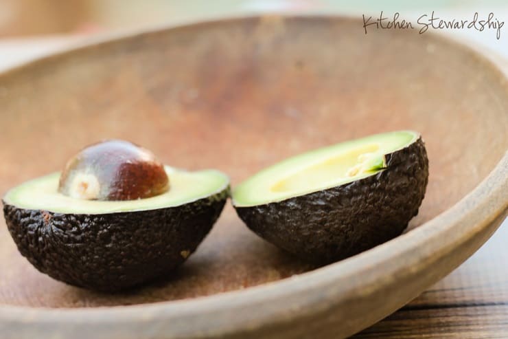 Healthy fats in an Avocado