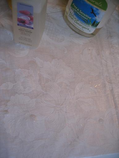 Handsoap and Sal Suds plus vinegar, tea tree oil and water