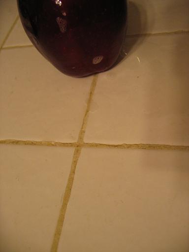 Remember that the produce wash usually made quite an evident brown spot..but looky here!