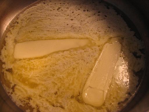 making ghee