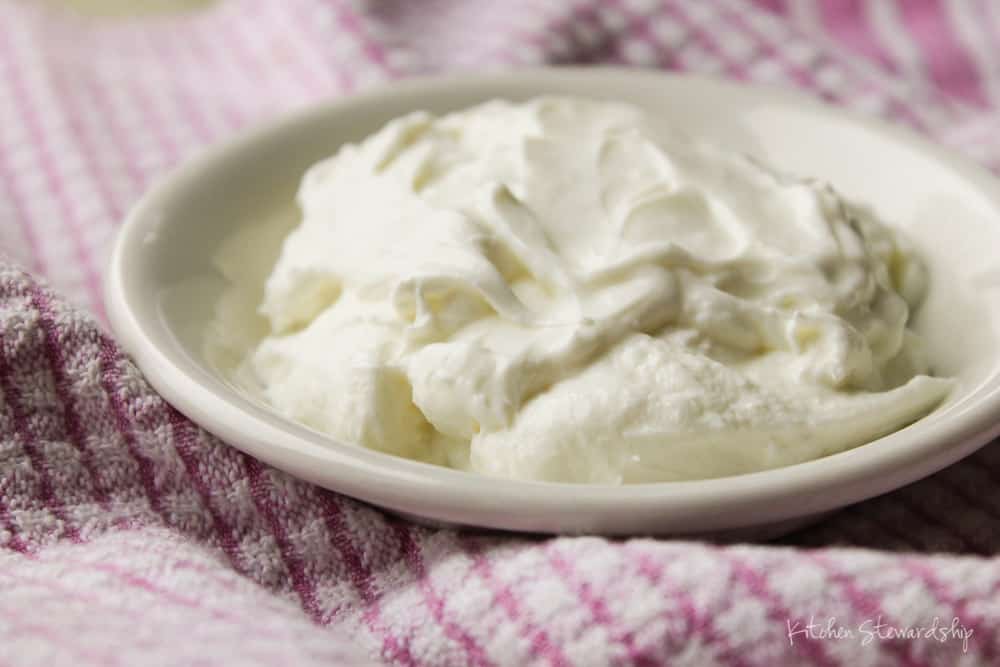 Homemade Yogurt Cheese 4