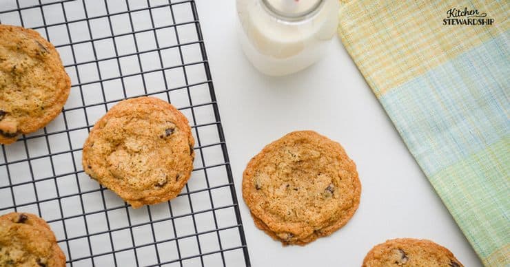 whole wheat chocolate chip cookies