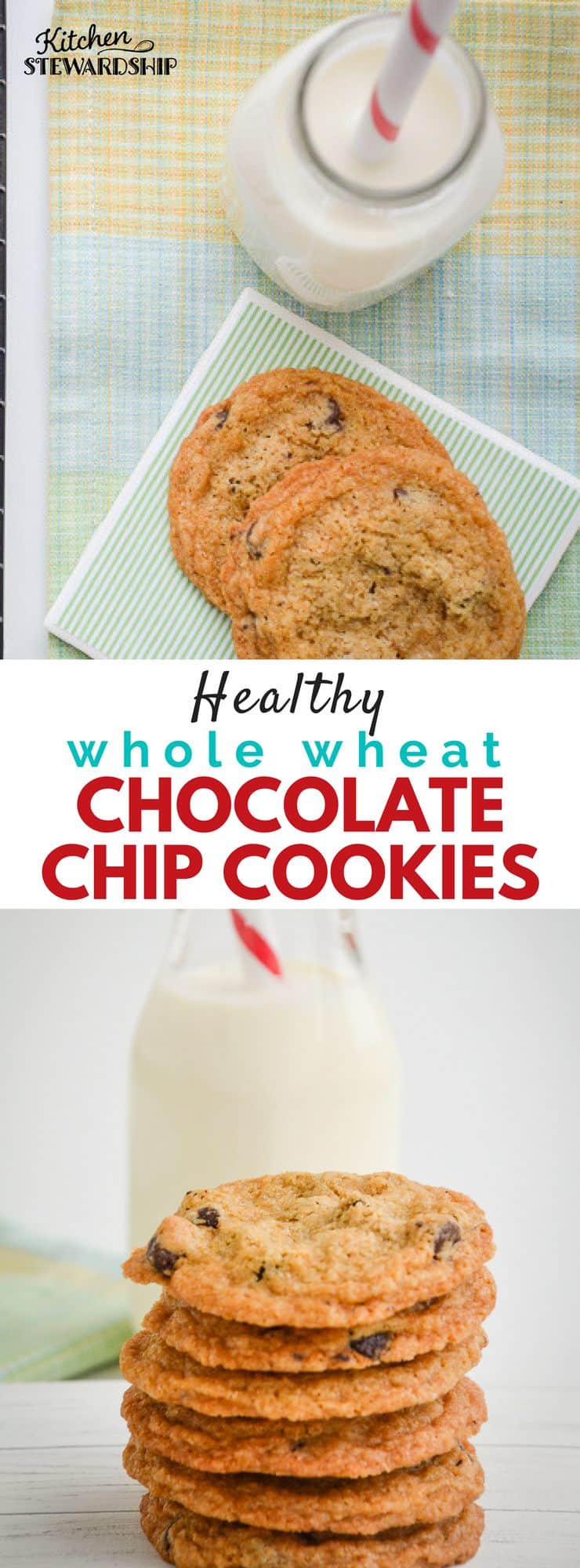 whole wheat chocolate chip cookies