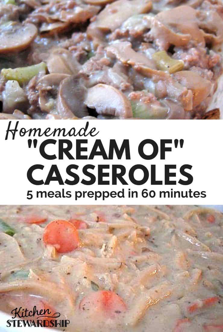 Homemade Cream Of Casseroles