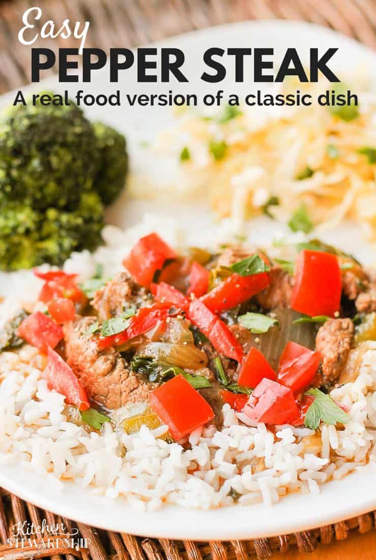 Easy Pepper Steak