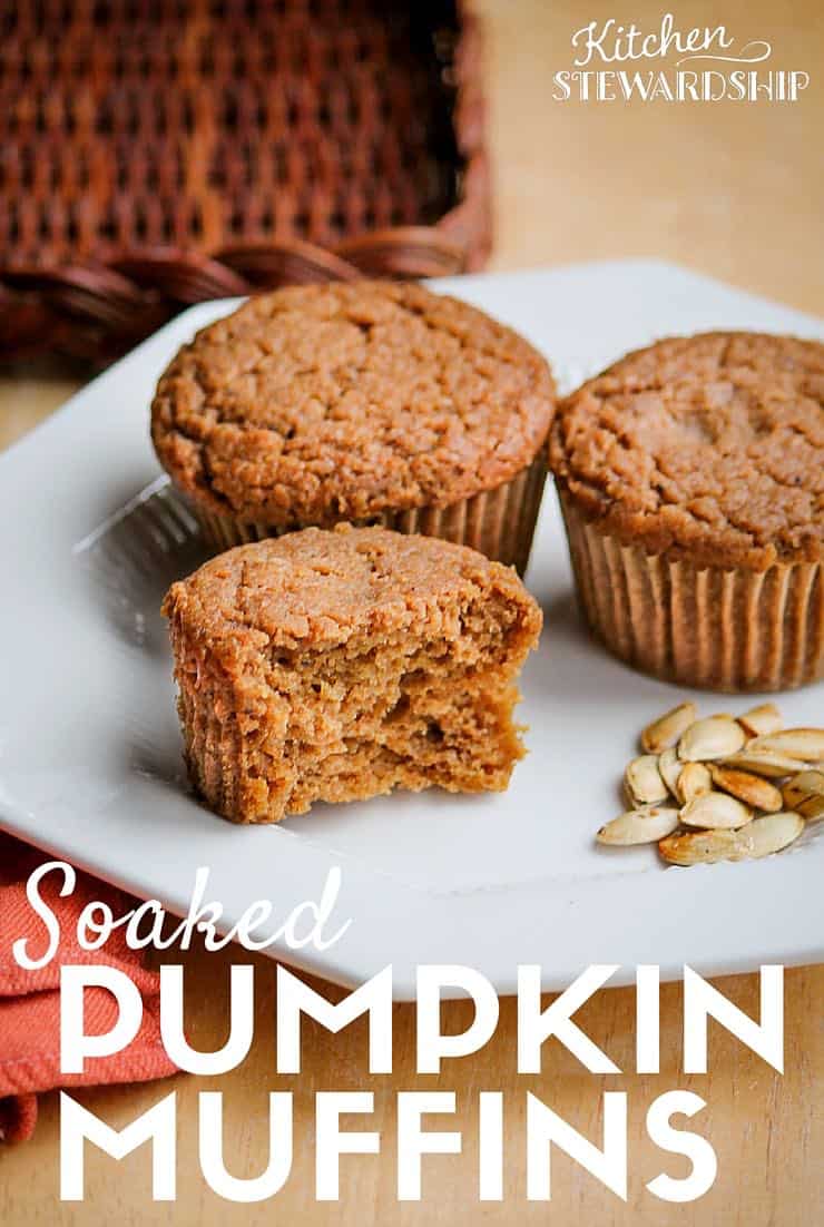 Soaked Pumpkin Muffins