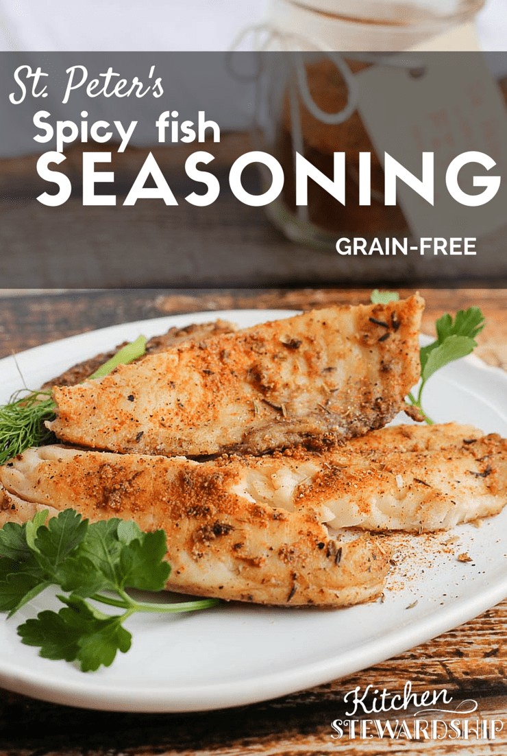 St Peters Spicy Fish Seasoning