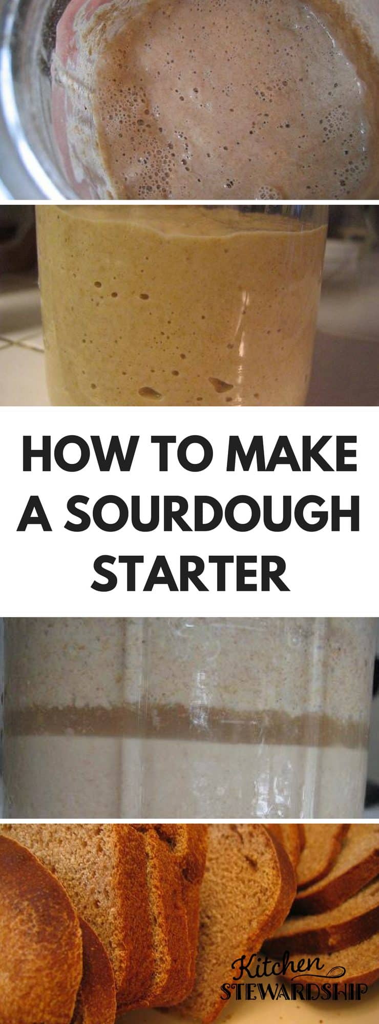 HOW TO MAKE A SOURDOUGH STARTER