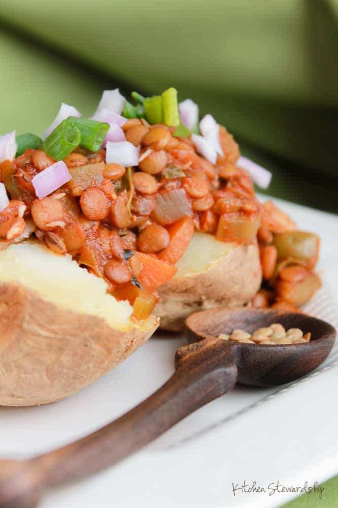 Hearty Lentil Stew Meatless