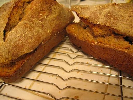Honey Whole Wheat Sourdough Bread