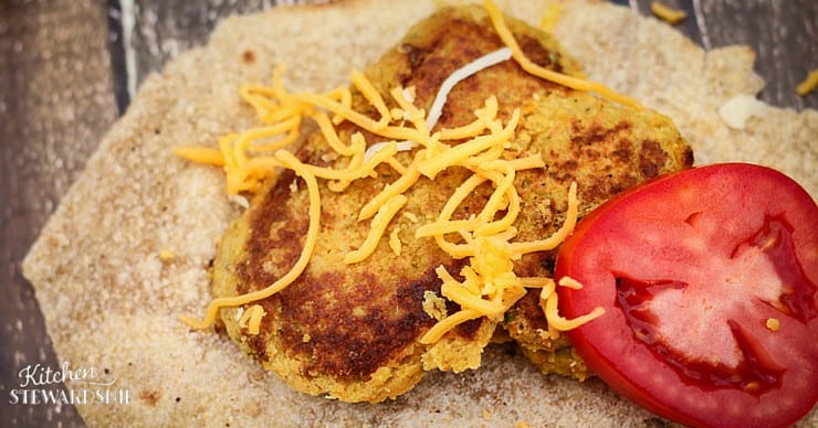 Meatless Chickpea Wraps