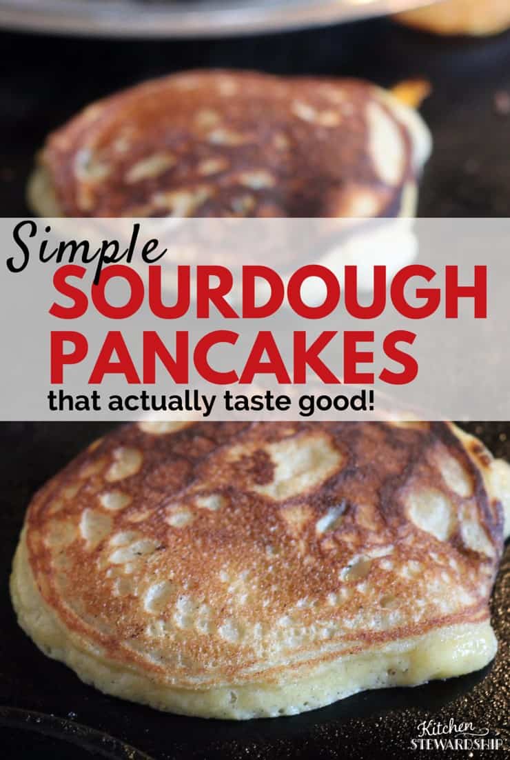 Sourdough Pancakes