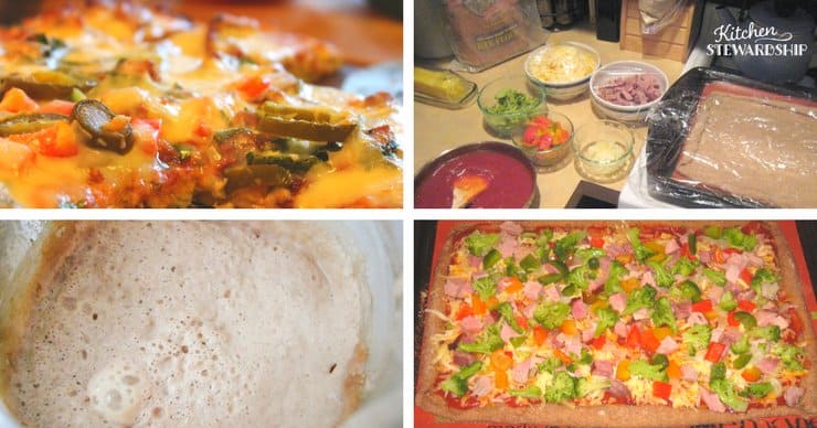 sourdough pizza dough