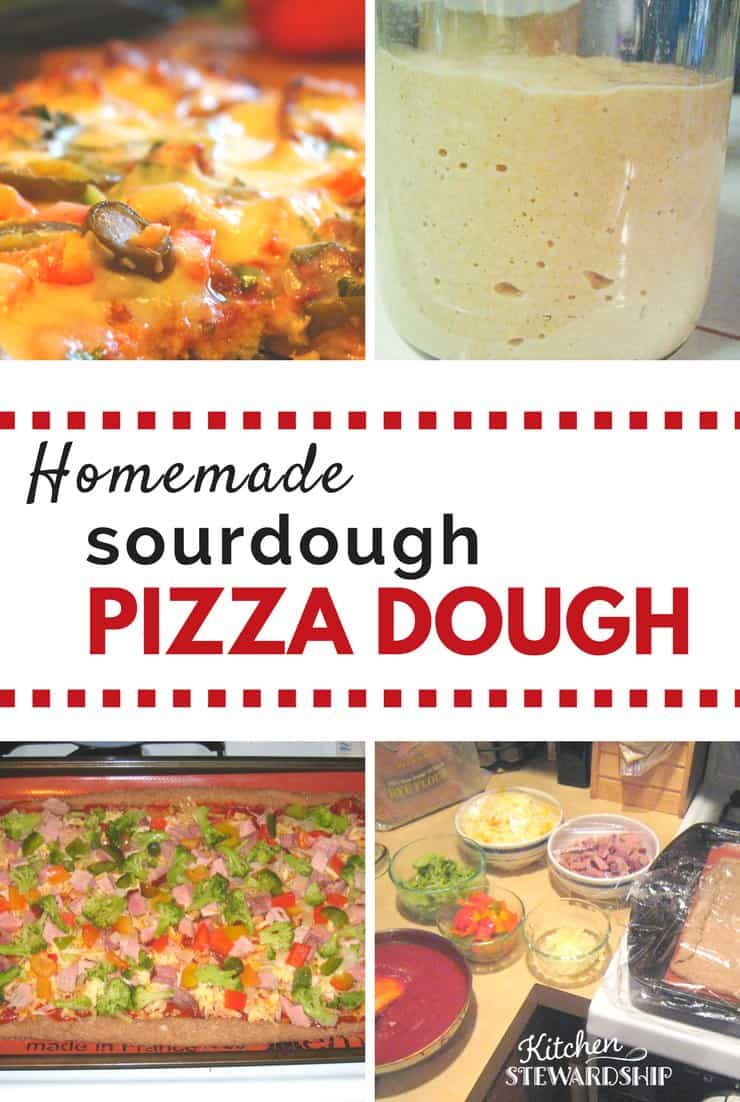sourdough pizza dough