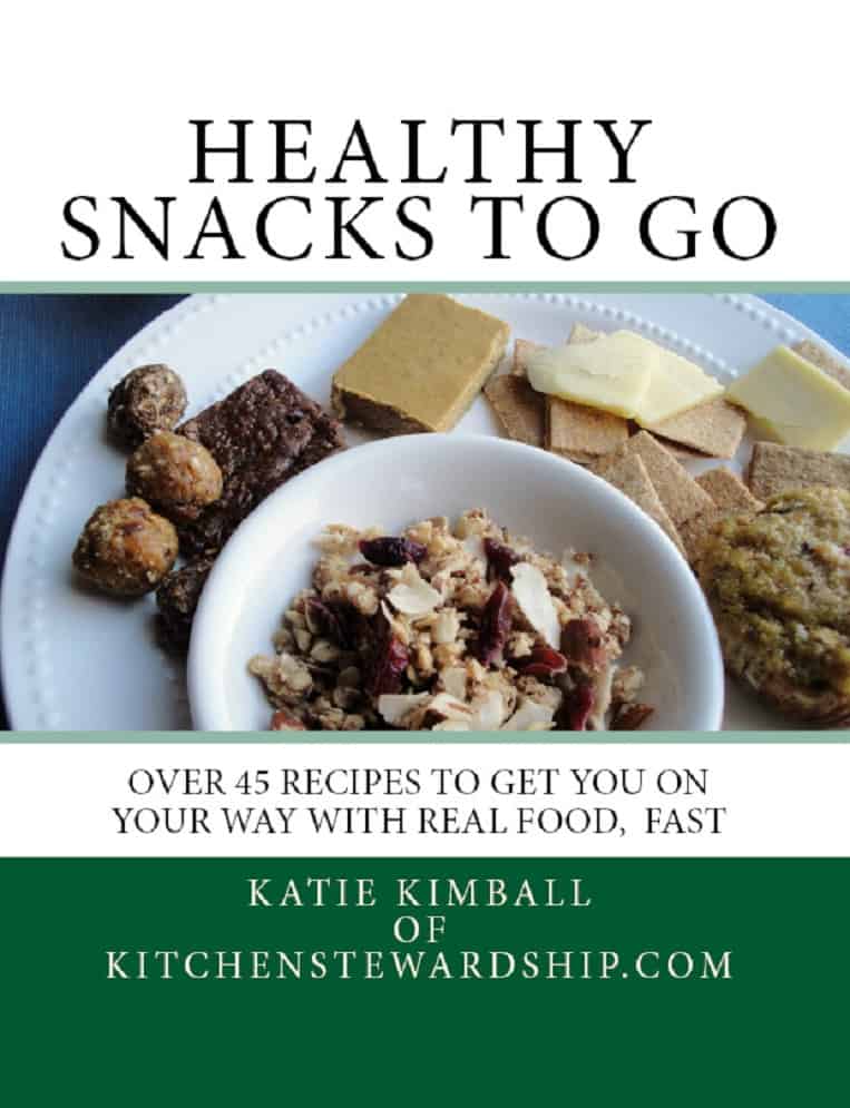 Healthy Snacks to Go eBook