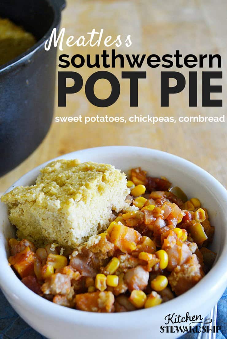 Meatless Southwestern Pot Pie