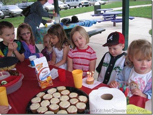 singing happy birthday