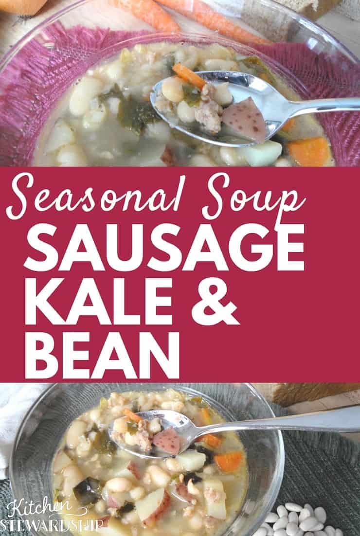 Sausage Kale and Bean Soup Recipe
