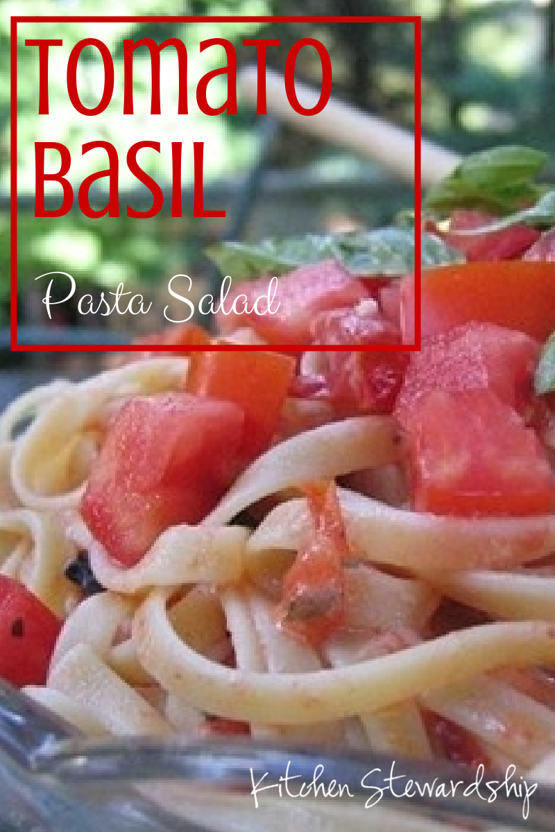 Tomato Basil Pasta Salad