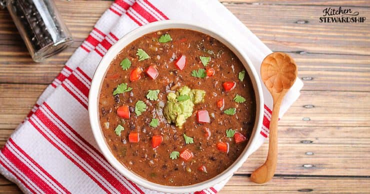 Black Bean Soup 1