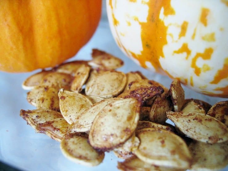 Crispy Roasted Pumpkin Seeds