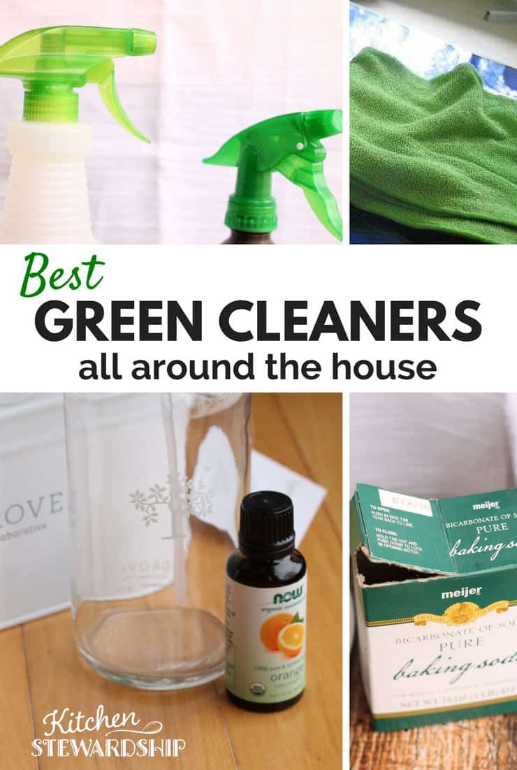Best natural green cleaning household solutions