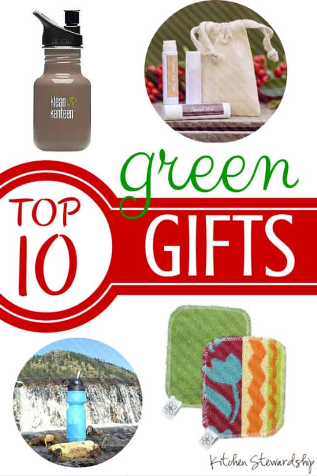 green Christmas gifts