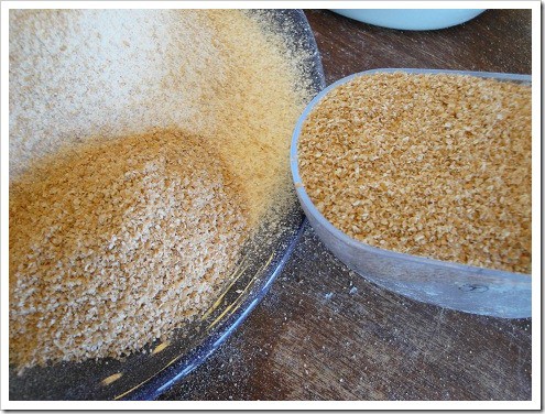 grinding flour smaller