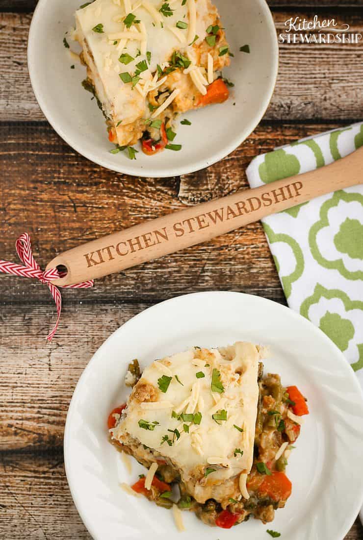 Veggie Laden Shepherds Pie