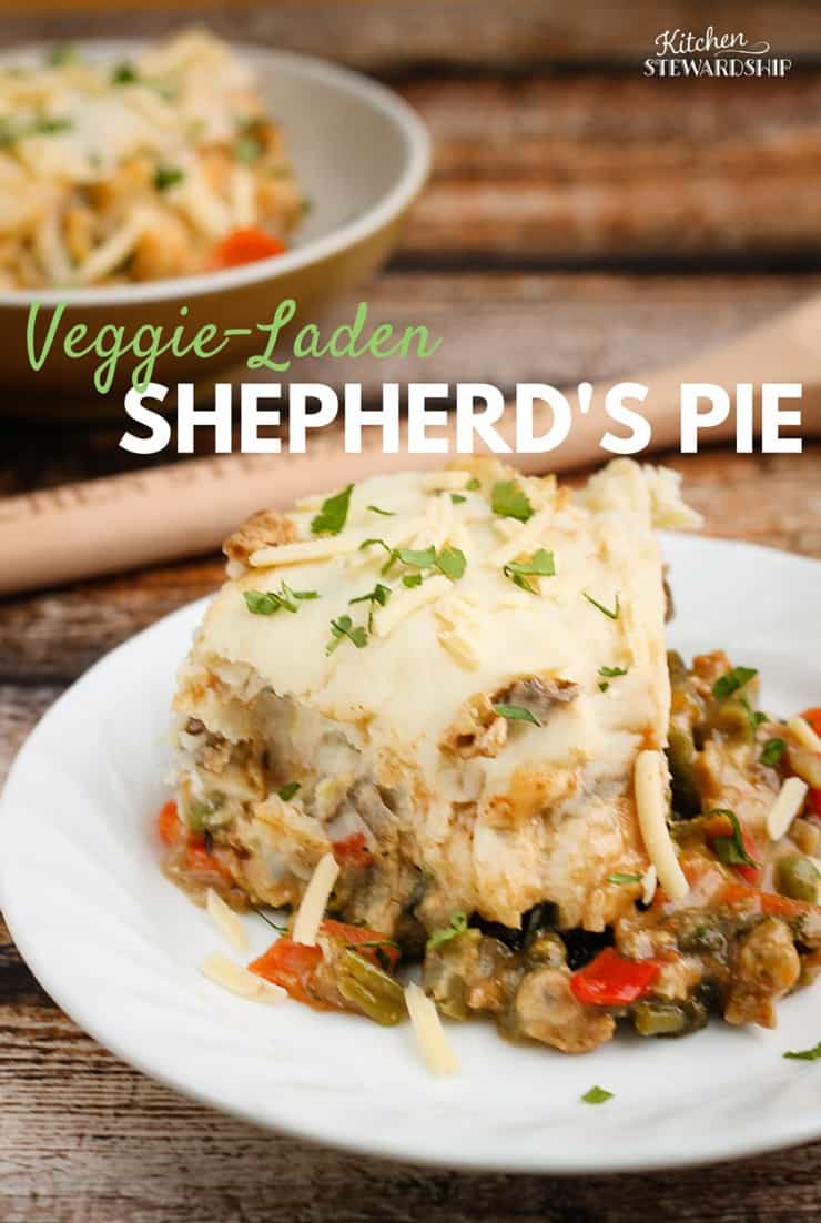 Veggie Laden Shepherds Pie