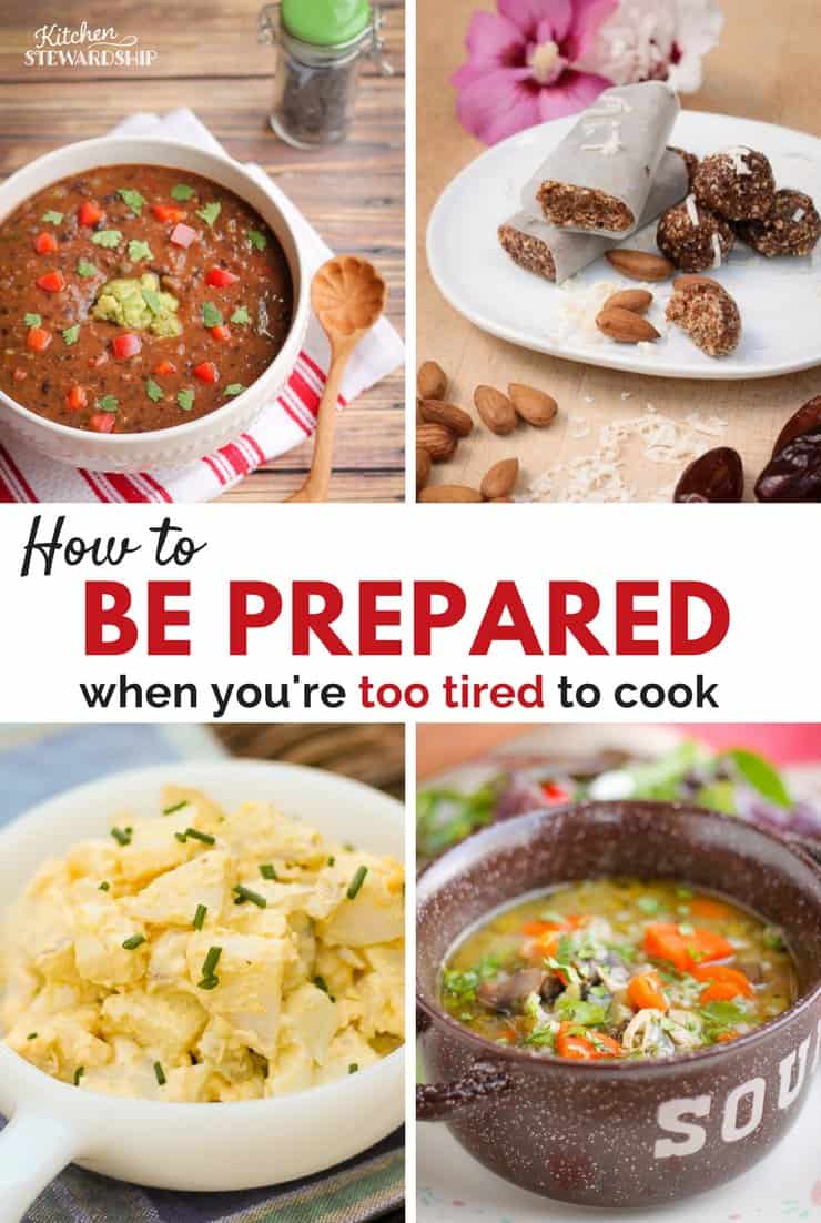 Quick and easy meals when youre too tired to cook