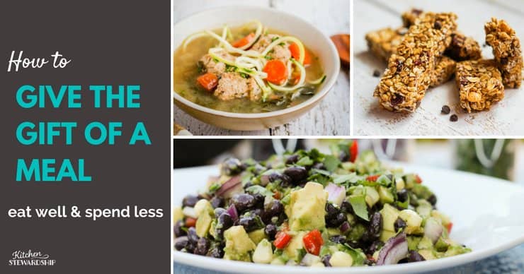 Eat well spend less the gift of a meal